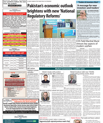 Pakistan Share Market Update Newspaper Today 15-Dec-2025.