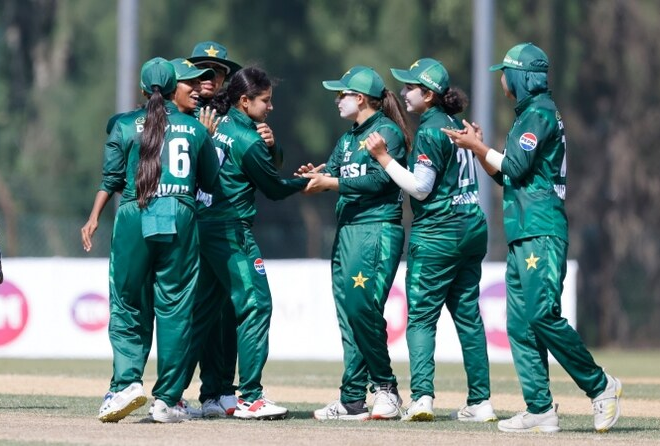 A splendid partnership between Fizza Fiaz and skipper Eman Naseer leads Pakistan Women’s U19 to a six-wicket victory